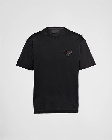 plain black prada t shirt|prada long sleeve t shirt.